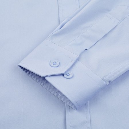 트윌 스판 솔리드 긴팔 셔츠