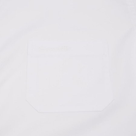 반소매 솔리드 트윌 반팔 셔츠