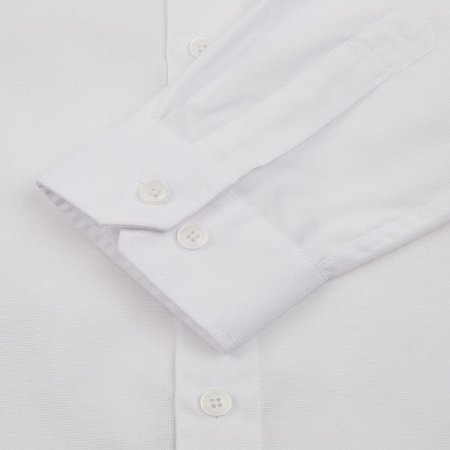 솔리드 잔조직 드레스 셔츠