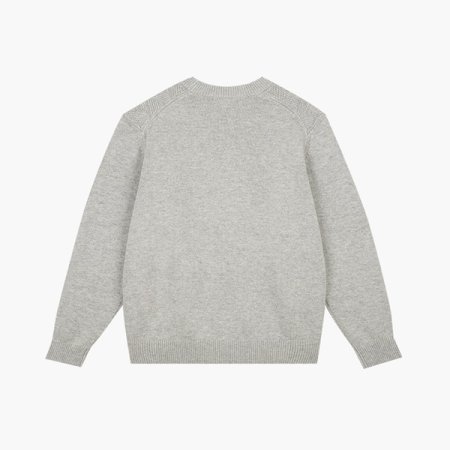 앞판 조직 모크넥 니트