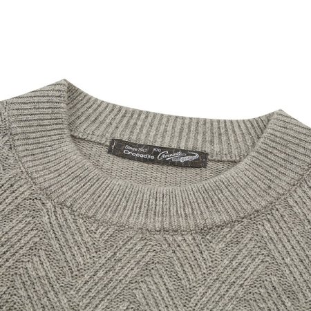 앞판 조직 모크넥 니트