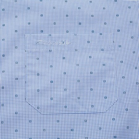 선염 프린트 올오버 캐주얼 셔츠