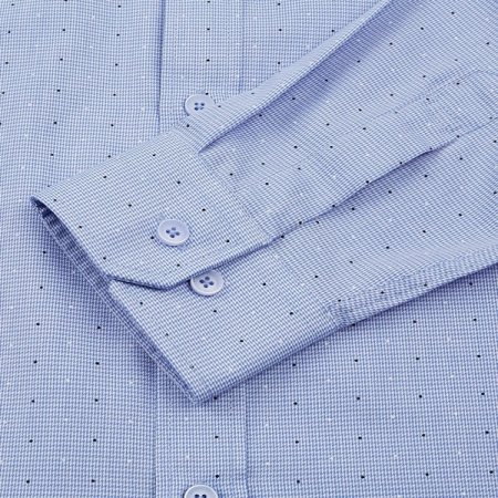 스몰 도트 올오버 캐주얼 셔츠