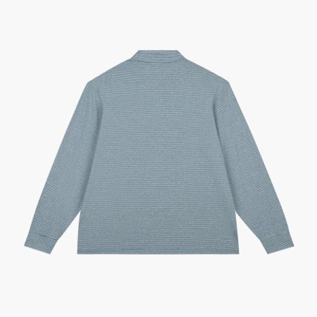 잔스트라이프 카라 티셔츠