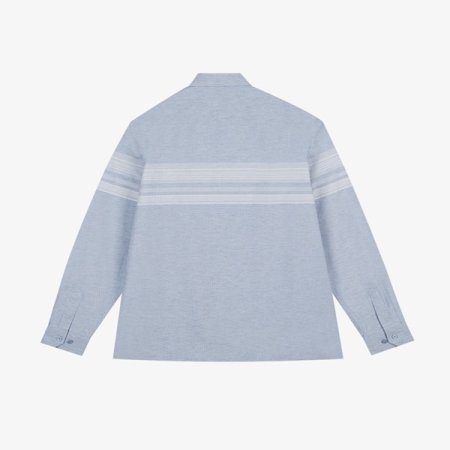 캐주얼 블록 패턴 남방