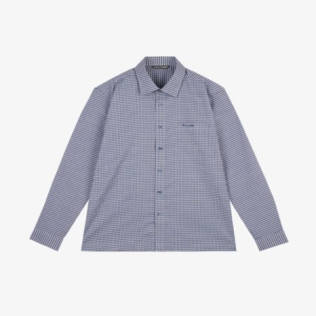 캐주얼 써커 솔리드 라이크 셔츠