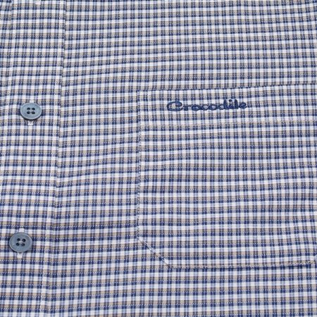 캐주얼 써커 솔리드 라이크 셔츠