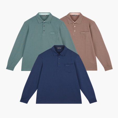 기능성 솔리드 카라 티셔츠