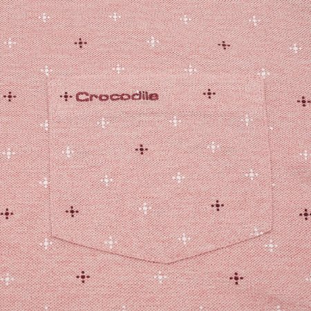 올오버 프린트 카라 티셔츠