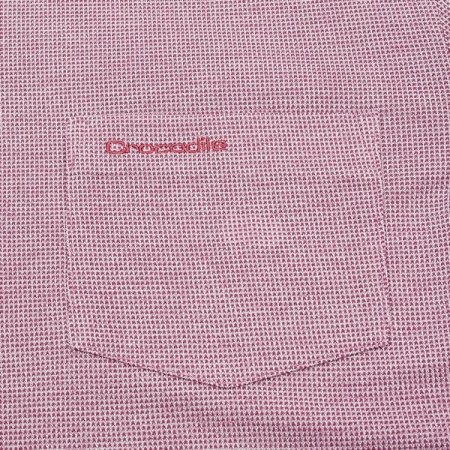 자카드조직 차이나 카라 티셔츠