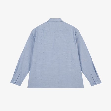 린넨 혼방 올오버 프린트 셔츠