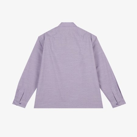 린넨 혼방 올오버 프린트 셔츠