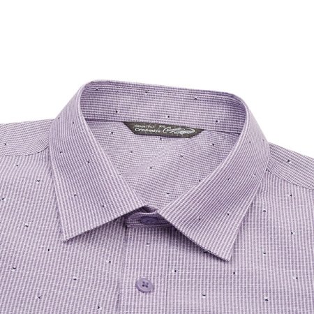 린넨 혼방 올오버 프린트 셔츠