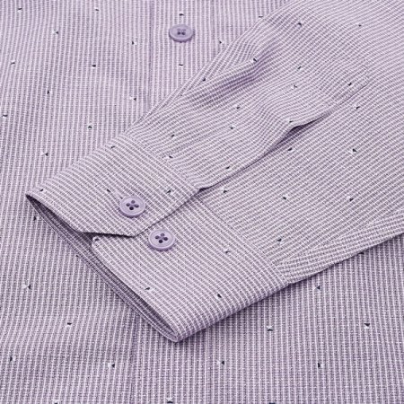 린넨 혼방 올오버 프린트 셔츠