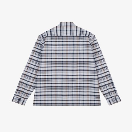 변형체크 패턴 캐주얼 셔츠