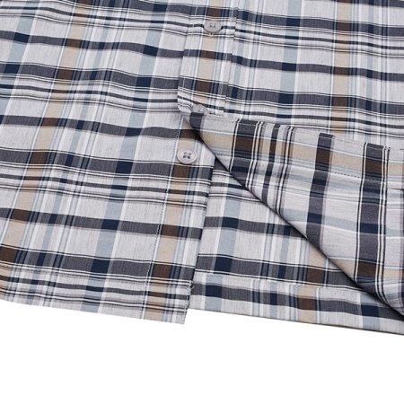 변형체크 패턴 캐주얼 셔츠