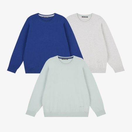 조직 라운드 니트