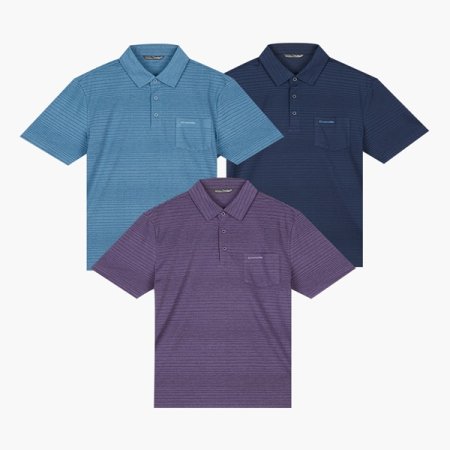 폴리 메쉬 카라티셔츠