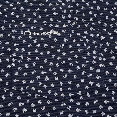 슬럽 올오버 프린트 카라티셔츠