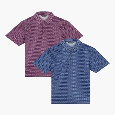 메시 원단 올오버 카라티