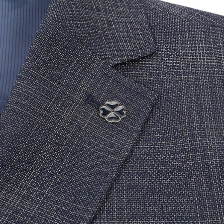 선염 리뉴얼 가라미 패턴 콤비 자켓