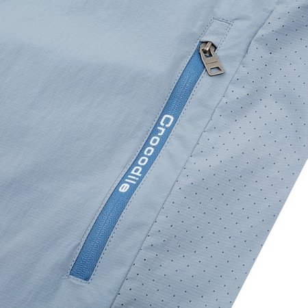 나일론 스판 잔체크 점퍼