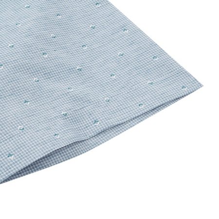 린넨 슬럽 올오버 캐주얼 반팔 남방