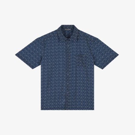 시그니쳐 메쉬 반팔 남방