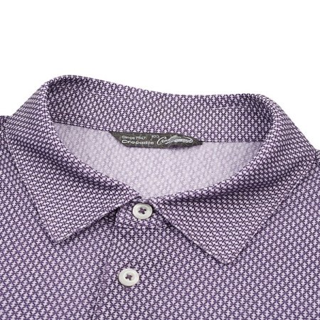 전판 올오버 프린트 카라 티셔츠