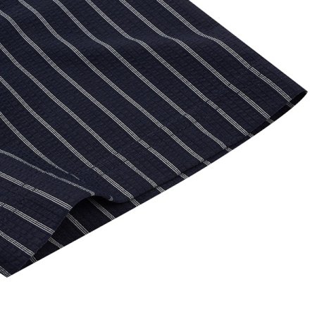 나일론 버티컬 스트라이프 카라티