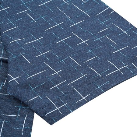 올오버 프린트 카라 티셔츠