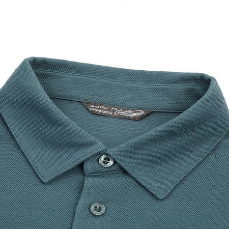 상단 분할 패턴 카라 티셔츠