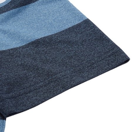 피케 분할 패턴 카라 티셔츠