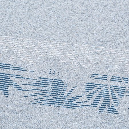 야자수 프린트 라운드 티셔츠