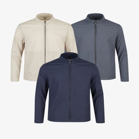 몸판 펀칭 스판 점퍼