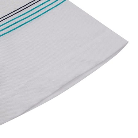 자카드 원포인트 라운드 티셔츠