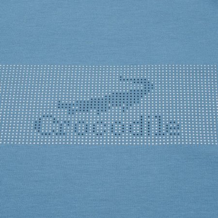 악어 프린트 라운드 티셔츠