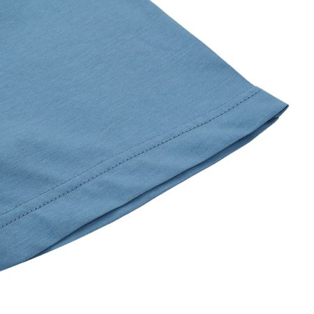 악어 프린트 라운드 티셔츠