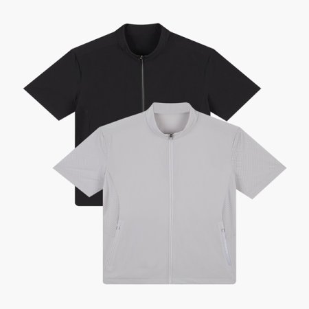 나일론 스판 카라 점퍼