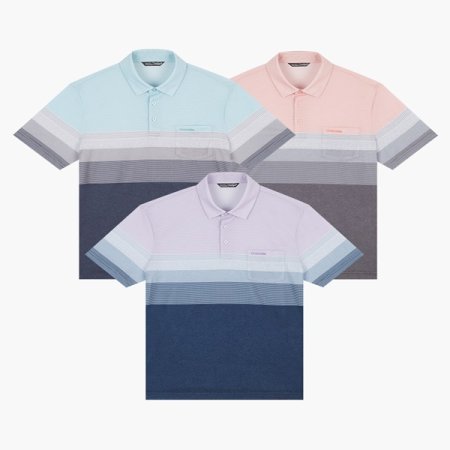 카라 반팔티셔츠 4종택1