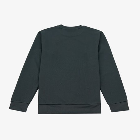 와플 조직 라운드 티셔츠