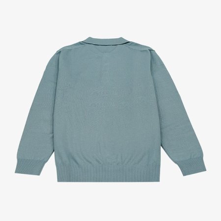 베이직 폴로형 니트