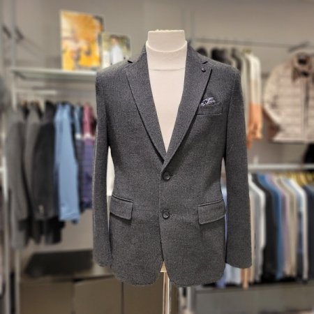 노멀 캐주얼 울라이트 셋업 자켓