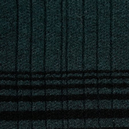 사선 자카드 하프 짚업 라운드 니트