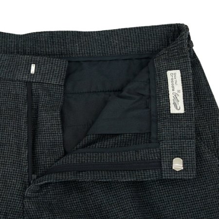 울터치 잔체크 셋업 팬츠