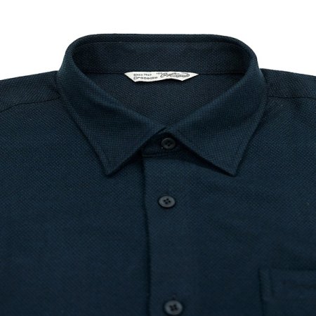 솔리드 울라이크 잔조직 노멀핏 남방