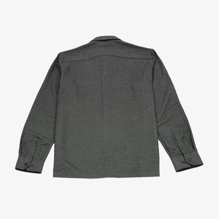 솔리드 울라이크 잔조직 노멀핏 남방