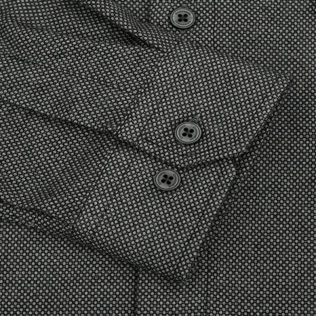 솔리드 울라이크 잔조직 노멀핏 남방