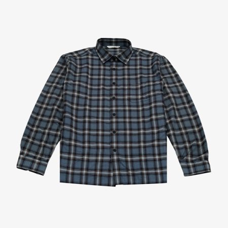 면 중체크 캐주얼 노멀핏 남방