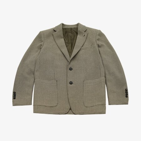 선염 울조직 클래식 캐주얼 자켓